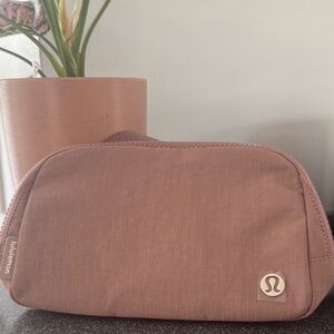 Lululemon Pink Cosmetic Bag